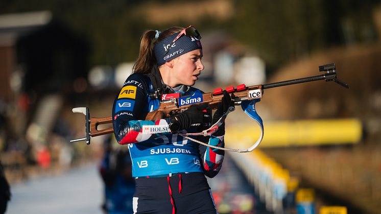 Ida Lien står over NM rulleskiskyting