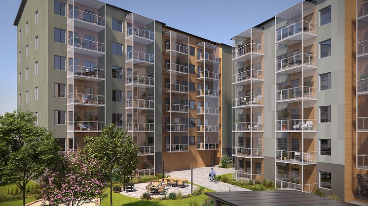 Byggstart för Riksbyggens 61 bostäder i Gällivare