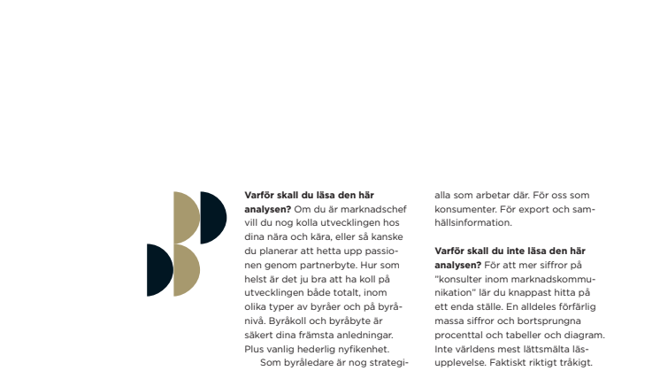 Byråbranschen 2007 - rappport