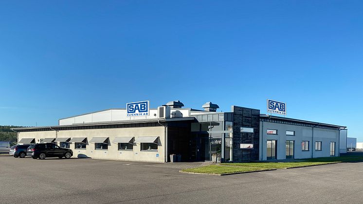 SAB Eltekniks nya huvudkontor: Honungsgatan 10, Varberg