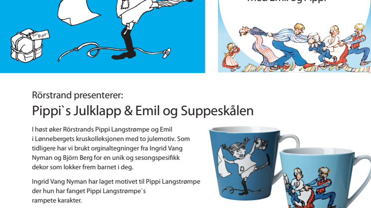 Nye hyss med Pippi og Emil! 