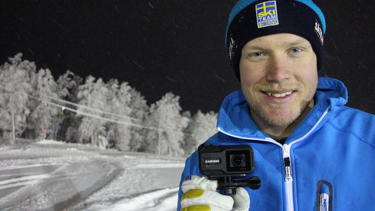Garmin® skriver sponsoravtal med Ski Cross-åkaren Victor Öhling-Norberg