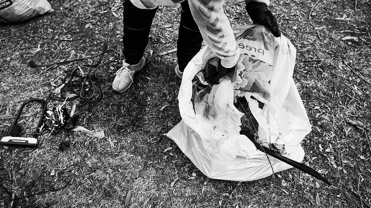 Nykvarnsföreningar ska nu göra en insats för att skräpet ska hamna rätt. Arkivfoto: Linnéa Rheborg