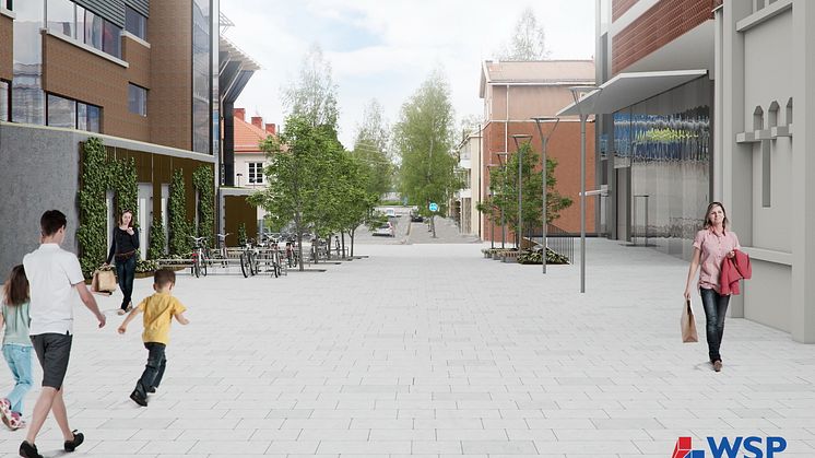 Gatorna kring badhuset Navet ska byggas om