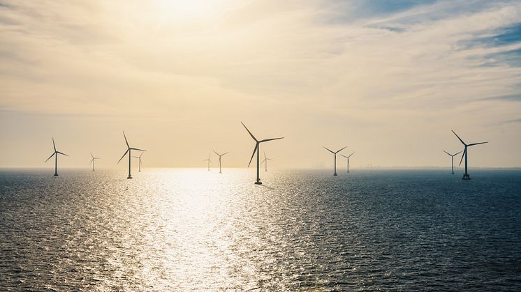 Genrebild på en havsbaserad vindkraftspark. Bild: Getty Images.