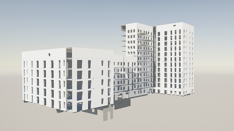 Simsala-BIM: Betong blev till trä i komplext prefabprojekt