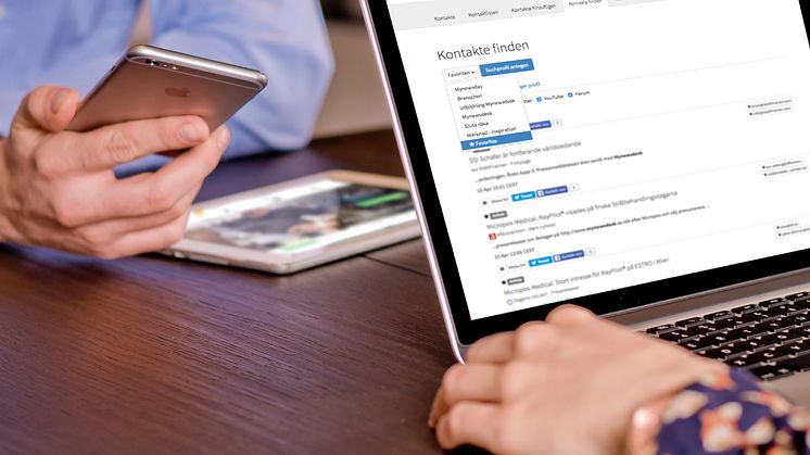 Neue Position für Explore-Funktion im Newsroom