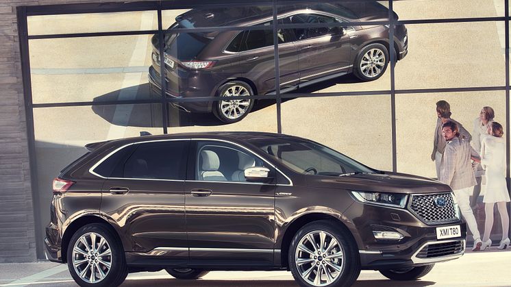 Bemutatkoztak Ford exkluzív felszereltségű Kuga Vignale és Ford Edge Vignale városi terepjárói