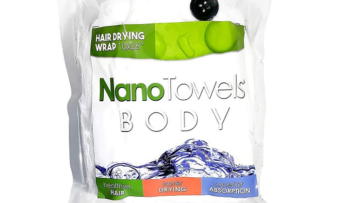 Nanohandduk till håret