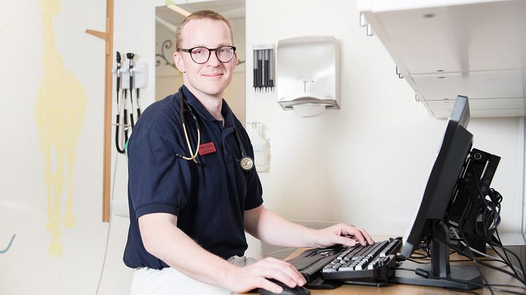 Petter Tuorda, distriktsläkare och verksamhetschef på Cederkliniken.