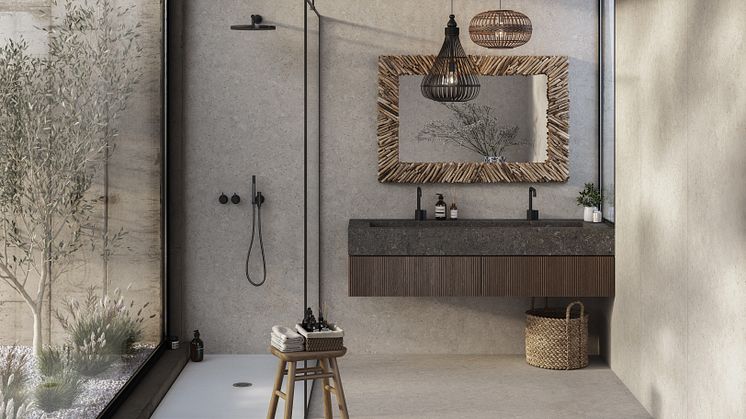 AMB06 - Bathroom Dekton VK01 Nebbia