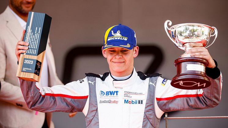 Bastian Buus sikrede Porsche Supercup-podie i Monaco