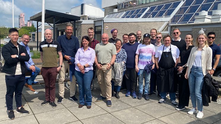 Elastic Move team at Ideon headquarters, Lund