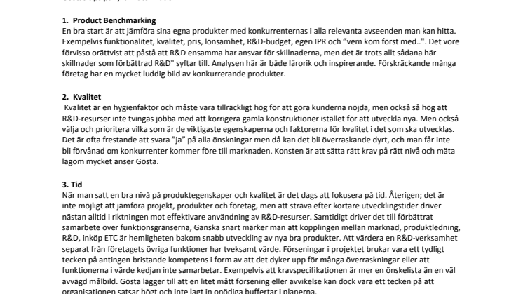 4 tips för mätning av R&D-efficiency