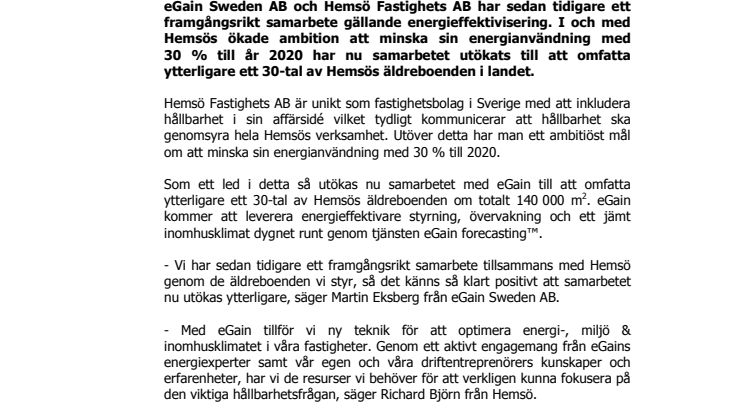 Effektivare styrning i Hemsös äldreboenden