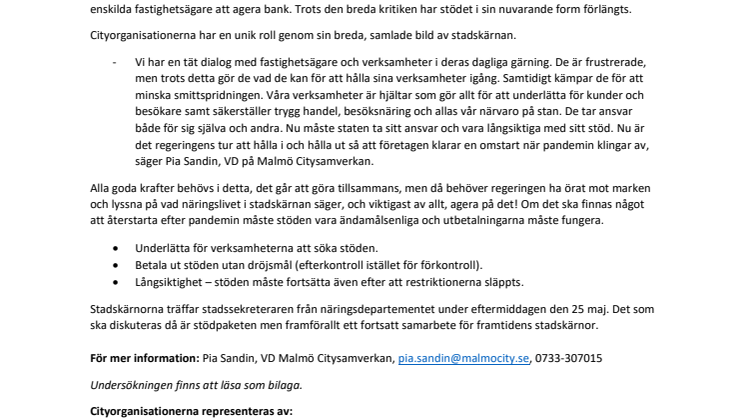 8 av 10 näringsidkare är tydliga: statens coronastöd fungerar inte