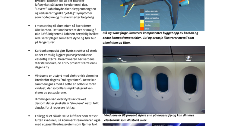 Norwegian indgår aftale om køb af tre Dreamlinere