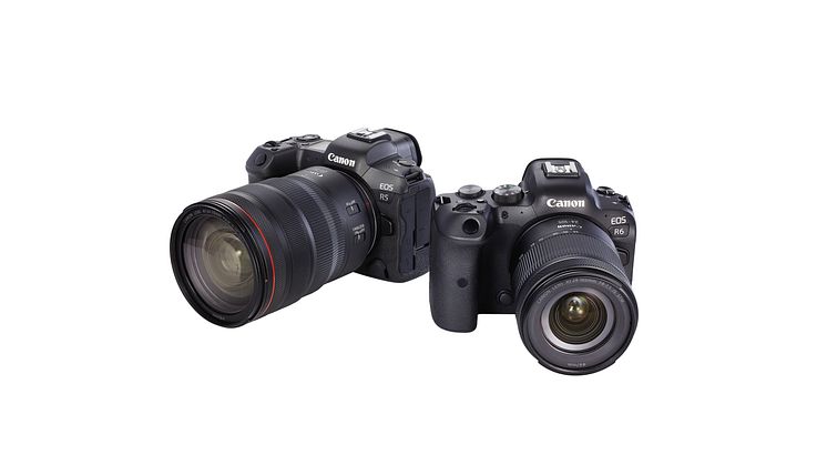 Canon EOS R5 and EOS R6