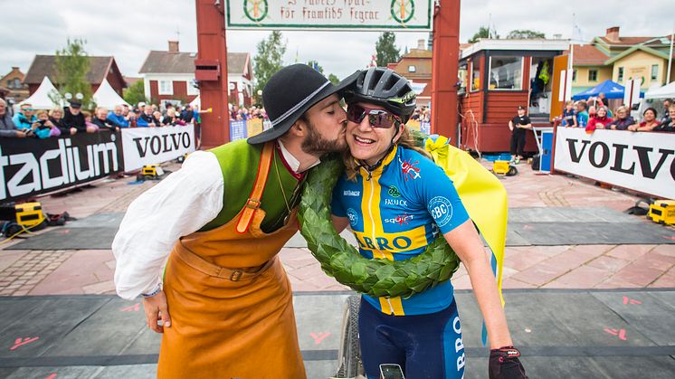 Jennie Stenerhag vann Cykelvasan 2017