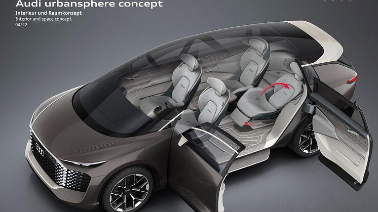 Audi urbansphere concept - illustration
