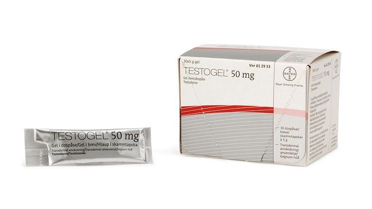 Testogel – receptbelagd behandling av testosteronbrist