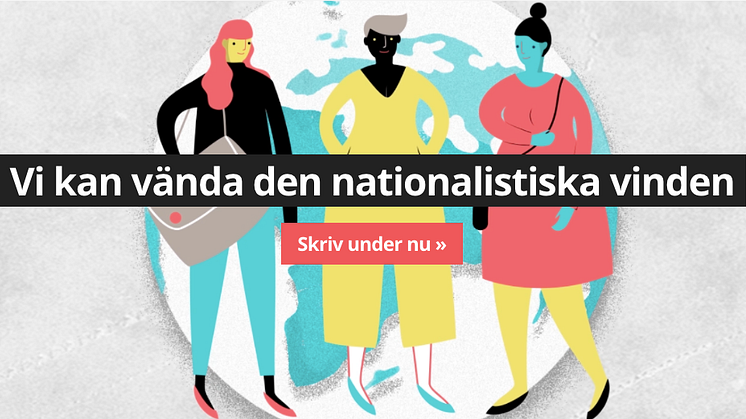 Uppropet #kvinnorsval går att underteckna mellan åttonde mars och valdagen.