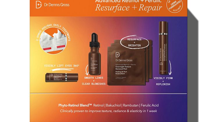 Advanced Ferulic + Retinol Resurface + Repair Kit 3