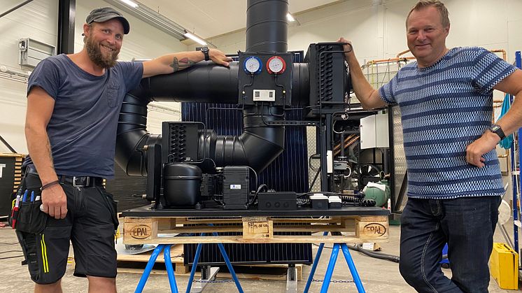 Svenska climate tech-bolaget Samster presenterar världsunik torkmetod baserad på solenergi och värmepumpsteknik!