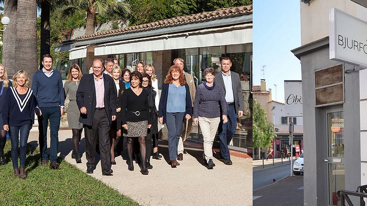 Nu öppnar Bjurfors mäklarkontor i franska Antibes.