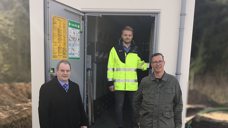Neue Schaltstation in Harpstedt