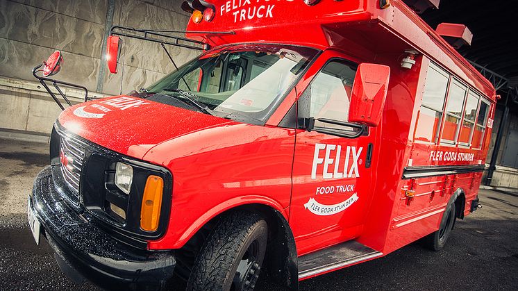 Dags för sommarturné med Felix Food Truck!