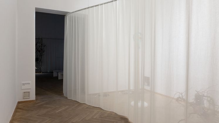 Laure Prouvost, Cooling System 11 (for global warming), 2019; Hard Connections 6, 2019