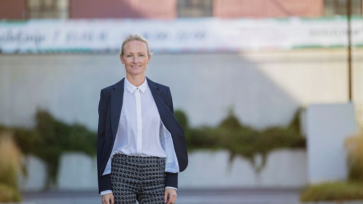 Cecilie L. Bruusgaard gleder seg til å komme ordentlig i gang med å finne de rette leietakerne og til det hun beskriver som «å lage en by i byen».