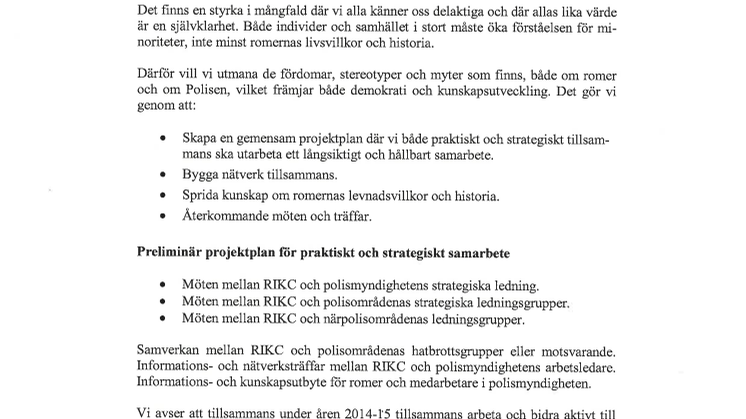 Läs det gemensamma dokumentet här