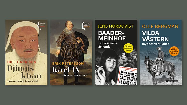 Spännande historia i komprimerat format – septembers nytillskott i bokserierna är här