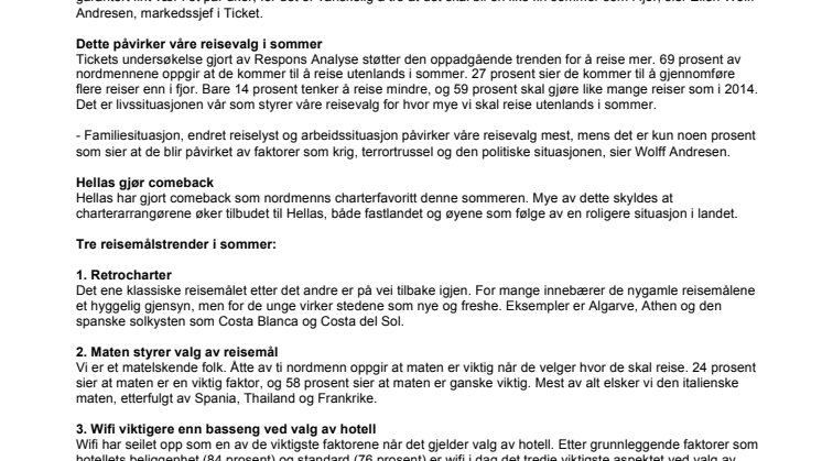 Mallorca er sommerens favorittreisemål