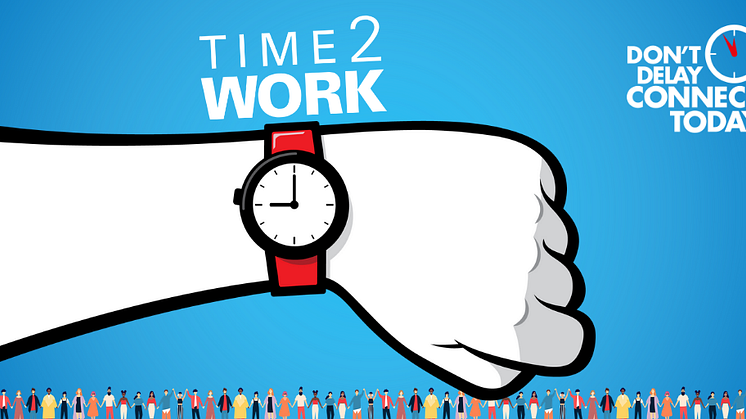 "Time2work” är temat för Reumatikerförbundets kampanj på Internationella reumatikerdagen