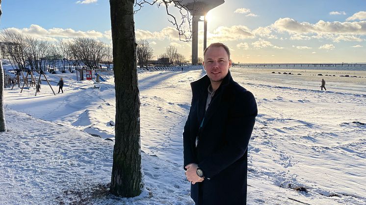 Robin Mårtensson, driftchef på Avarn Security.