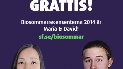 Rekordstort intresse för att vara filmrecensent på bio i sommar