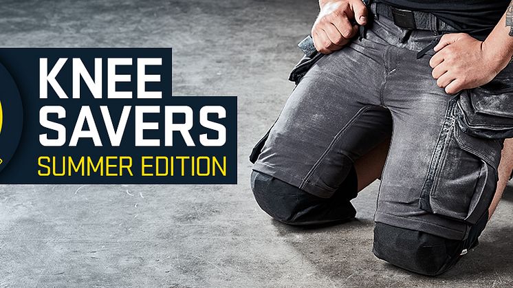  Blåkläders nya knäskyddsficka i CORDURA® stretch 