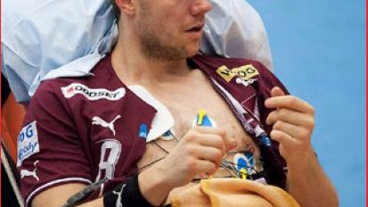 Insamling till hjärtforskning när handbollsmatch spelas klart