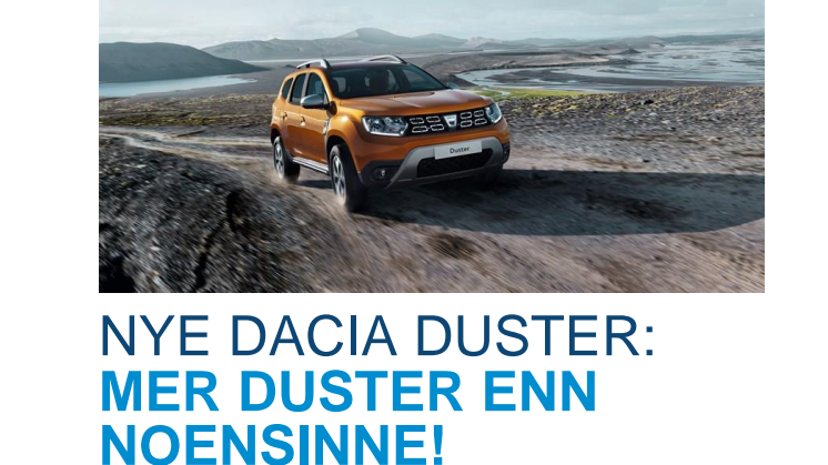 Nye Dacia Duster