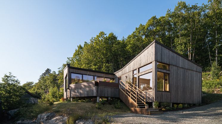 Nachhaltigkeit trifft Ästhetik: Lindesnes Hütte