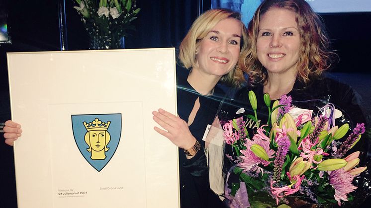 Gröna Lund vann S:t Julianpriset för bästa arbetsgivare