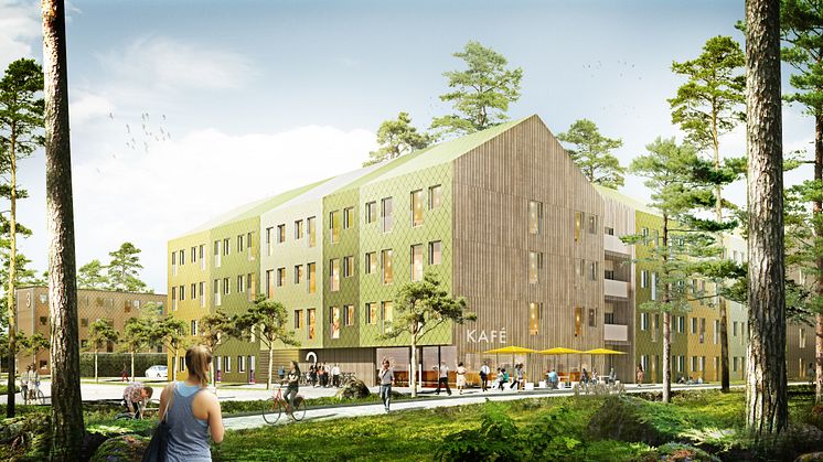 Nya studentbostäder när Akademiska Hus säljer mark i Umeå 