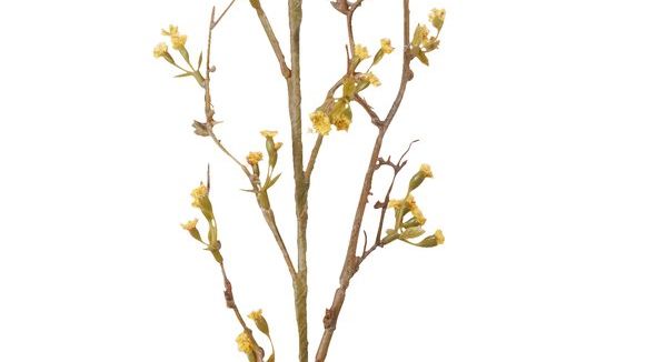 Fleur artificielle INGVALD H90 jaune