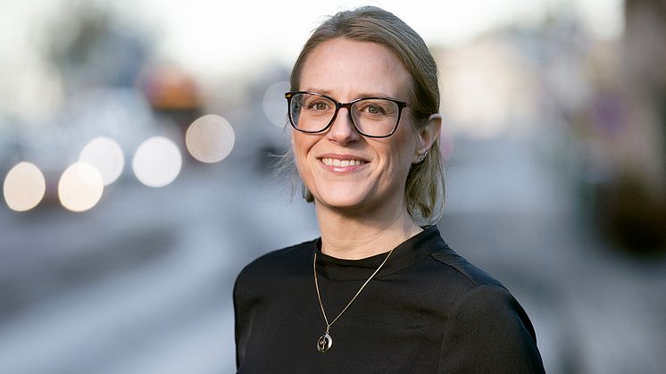Marie Hansson tillträder som ny arbetschef i Stockholm på division Anläggning, Svevia. Foto: Rickard Kilström