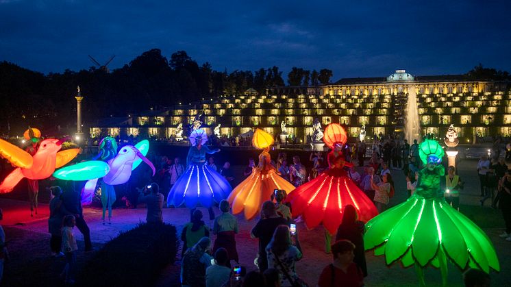 Potsdamer Schlössernacht in Sanssouci Park