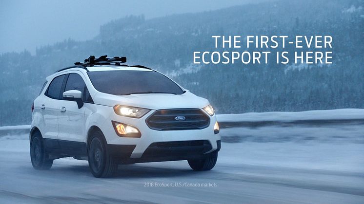 Először az USAban az új Ford EcoSport