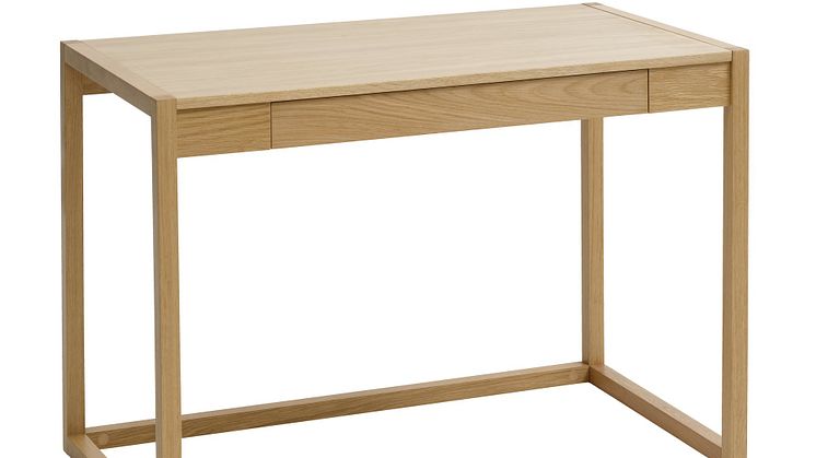 Skrivebord RY 60x110cm 1 skuffe eg